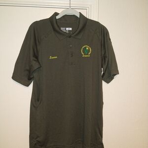 5.11 Tactical Green Short Sleeve Polo Shirt Men's sz Medium